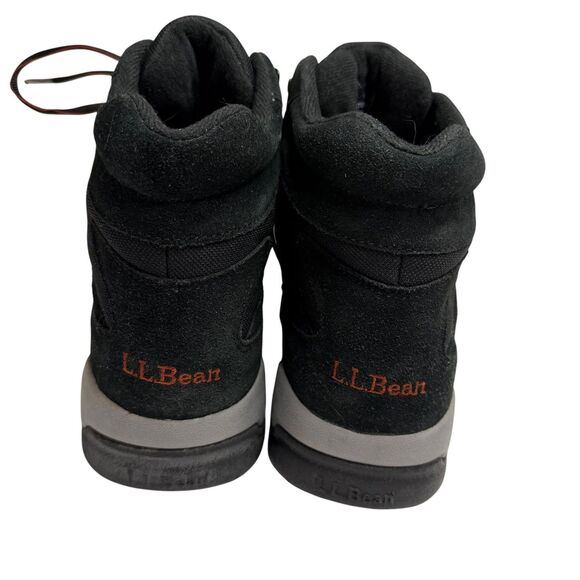 LL Bean Suede Canvas Hiking Boot Shoe Men Black 11 main image 11